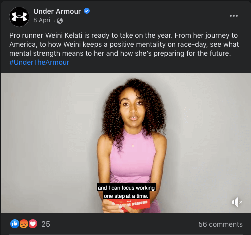 Under Armour - Social Media Marketing