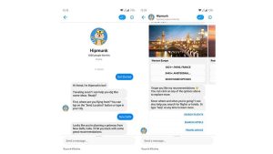 Use case of Social Messaging chatbots: